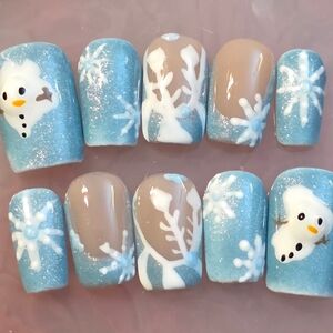 Winter Wonderland Press-On Nails